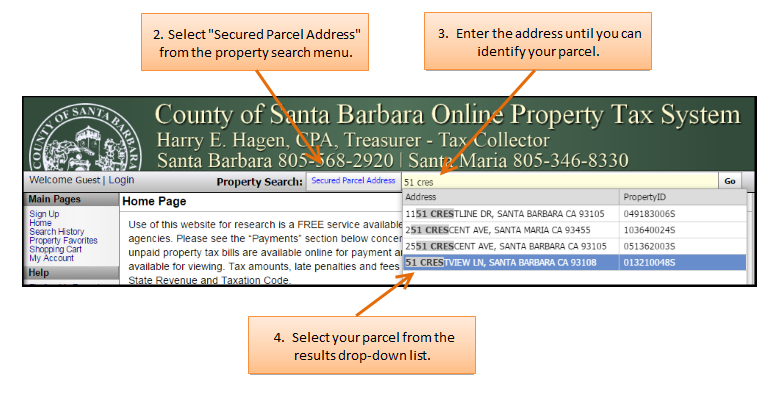 Search Secured Address